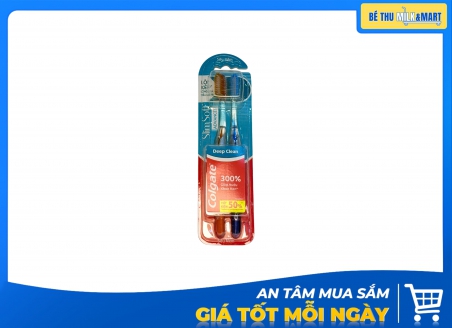 Bàn Chải Đánh Răng Colgate Slim Soft Advanced Bộ Đôi