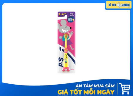 Bàn Chải Đánh Răng Trẻ Em P/S Super Kid 2-6 Tuổi