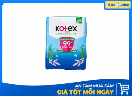 Băng Vệ Sinh Hàng Ngày Kotex Kháng Khuẩn 40 Miếng
