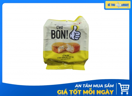 Bánh Ăn Sáng C'est Bon Sợi Thịt Gà 136g