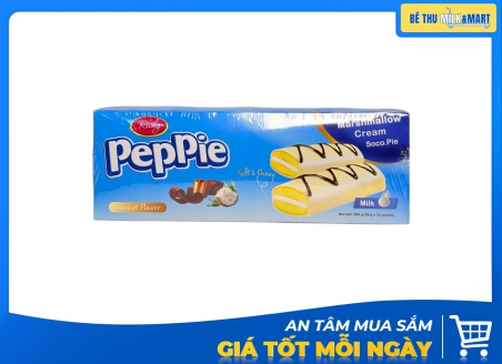 Bánh Bông Lan PepPie Dừa 360g