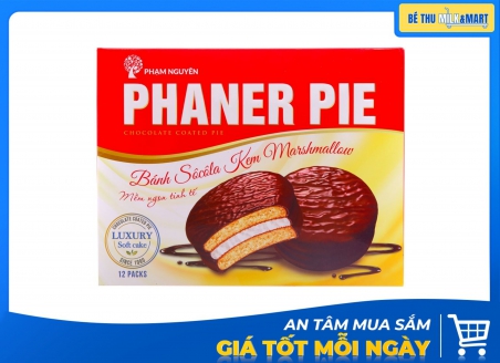 Bánh Bông Lan Phaner Pie Socola 336g