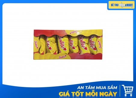 Bánh Bông Lan Solite Cuộn Kem Dâu 180g