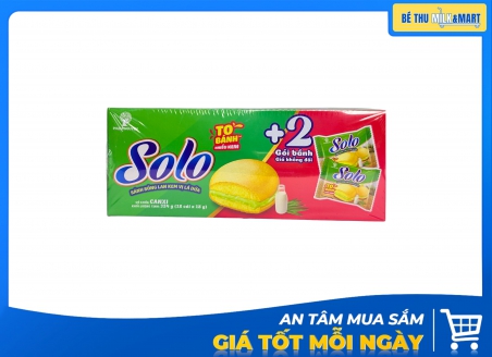 Bánh Bông Lan Solo Kem Lá Dứa 288g