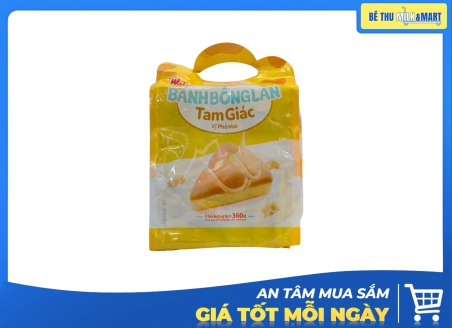 Bánh Bông Lan Weisiel Tam Giác 360g