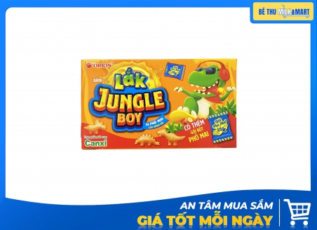 Bánh Cá Jungle Boy Vị Phô Mai 31.6g