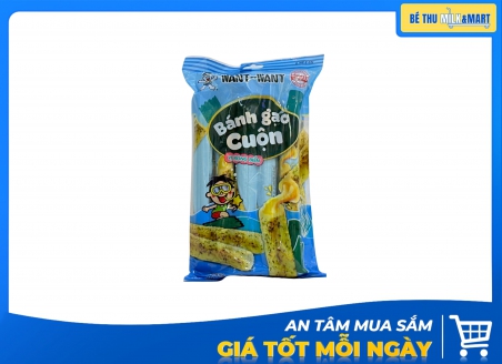 Bánh Gạo Cuộn Want Want Vị Rong Biển 170g