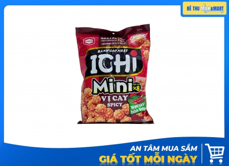Bánh Gạo Ichi Mini Vị Cay 120g