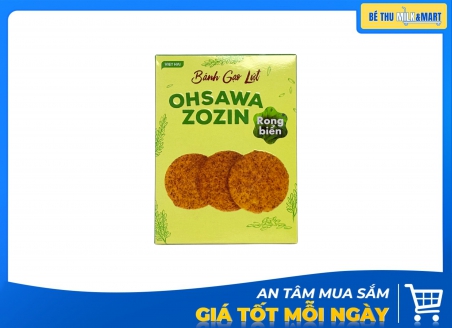 Bánh Gạo Lứt Ohsawa Zozin Rong Biển 125g