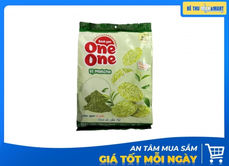 Bánh Gạo One One Vị Matcha 115.7g