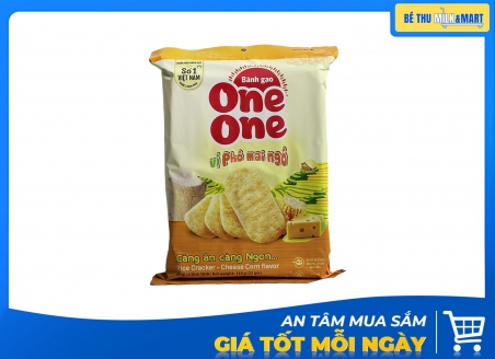 Bánh Gạo One One Vị Phô Mai Ngô 118g
