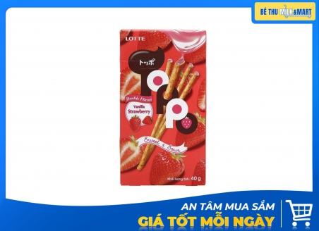 Bánh Que Toppo Dâu Tây 40g