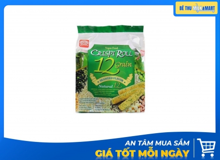 Bánh Quy 12 Loại Đậu Crispi Roll 328g