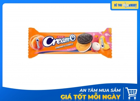 Bánh Quy Cream-O Socola Đào Vải 85g