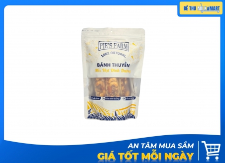 Bánh Thuyền Mix Hạt Dinh Dưỡng Pie's Farm 160g
