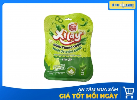 Bánh Tráng Xilay Ớt Xiêm Xanh 40g