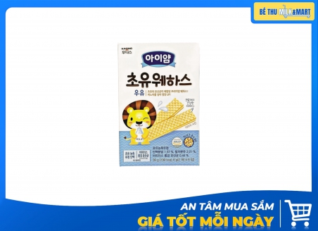 Bánh Xốp Ăn Dặm Ayiyum Ildong Sữa 36g