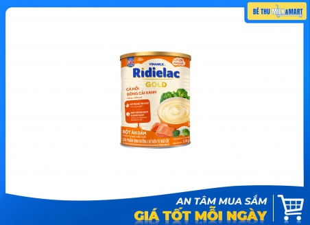 Bột Ăn Dặm Ridielac Cá Hồi Bông Cải Xanh 350g