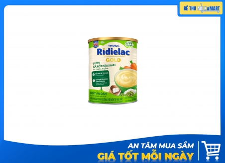 Bột Ăn Dặm Ridielac Lươn Cà Rốt Đậu Xanh 350g