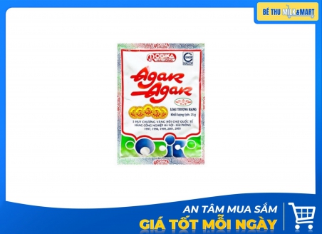 Bột Rau Câu Giòn Agar Hải Long 25g