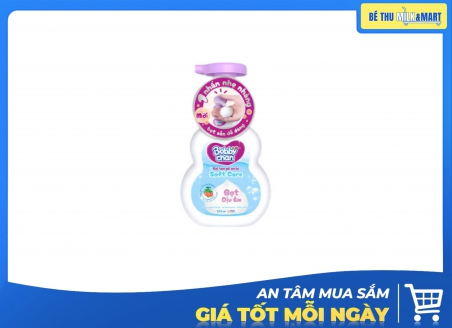 Bọt Tắm Gội Bobby Chan Soft Care Xanh Dương 200ml
