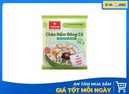 Cháo Vifon Nấm Đông Cô 70g