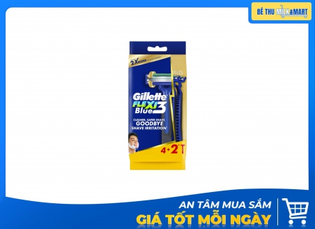 Dao Cạo Râu Gillette Flexi 4+2