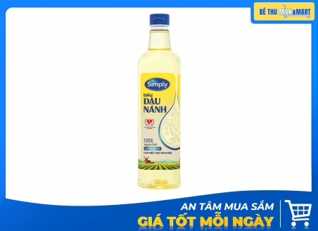 Dầu Ăn Simply Đậu Nành 1l