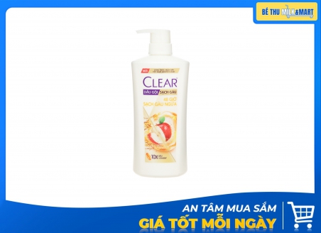 Dầu Gội Clear Sạch Gàu Ngứa Hương Táo 630g