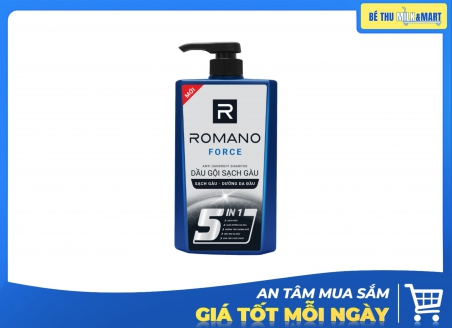 Dầu Gội Romano Sạch Gàu Force 650g Kẹp