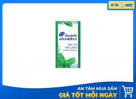 Dây Dầu Gội Head&Shoulders Bạc Hà 6ml