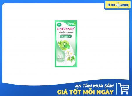 Dây Sữa Tắm Gervenne Kiwi & Hoa Trà 5g