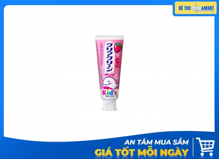 Kem Đánh Răng Trẻ Em Kao Clear Clean Hương Dâu 70g