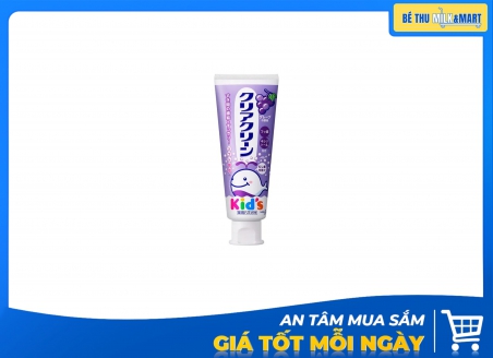 Kem Đánh Răng Trẻ Em Kao Clear Clean Hương Nho 70g