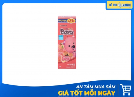 Kem Đánh Răng Trẻ Em Pororo Hương Đào 70g