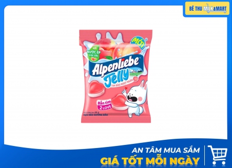 Kẹo Alpenliebe Jelly Tim Đào 24g
