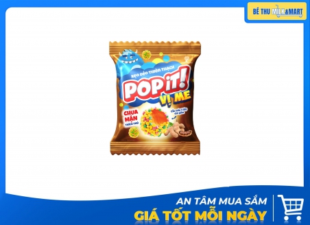 Kẹo Dẻo Popit Thiên Thạch Mặn Vị Me 25g