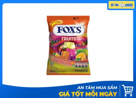 Kẹo Fox's Hỗn Hợp Trái Cây Cam Nho 125g