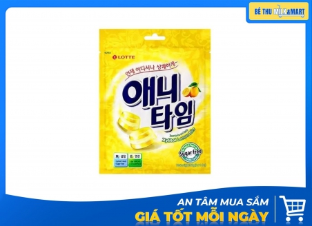 Kẹo Lotte Anytime Hương Chanh 60g