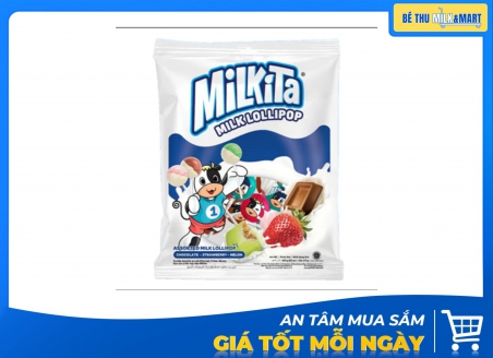 Kẹo Mút Sữa Milkita Vị Hỗn Hợp 450g