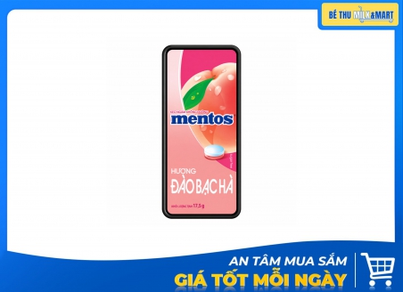 Kẹo Ngậm Mentos Đào Bạc Hà 17.5g