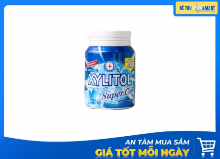 Kẹo Singum Xylitol Không Đường Super Cool 55.1g