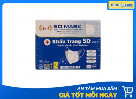 Khẩu Trang Quyền Anh 5D 42k