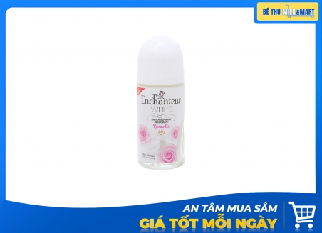 Lăn Khử Mùi Enchanteur Trắng Da Romantic Hồng 50ml