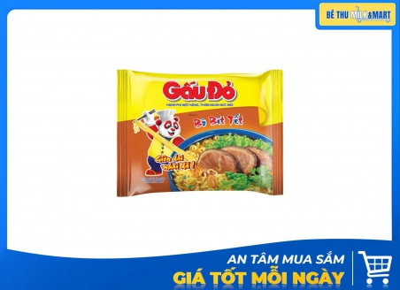 Mì Gấu Đỏ Bò Bít Tết 64g