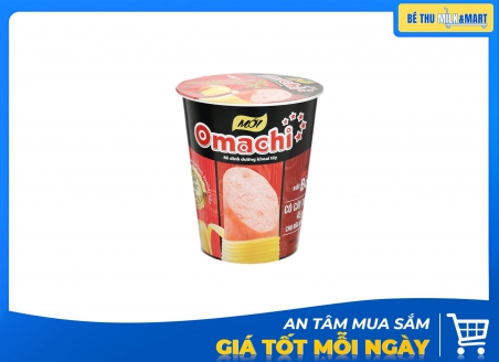 Mì Ly Omachi Xốt Bò Hầm Có Thịt 114g