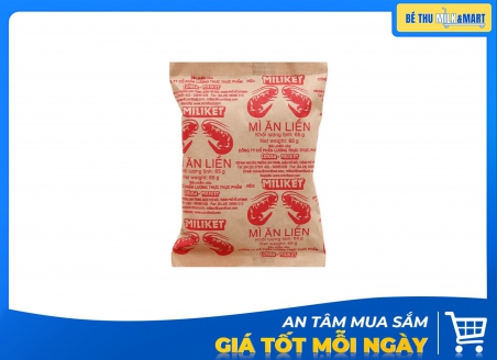 Mì Miliket Đặc Biệt Nâu 2 Tôm 60g