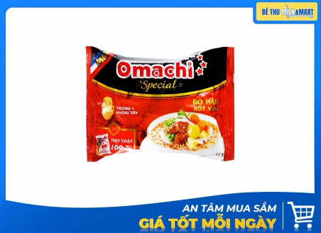 Mì Omachi Special Bò Hầm Xốt Vang 92g