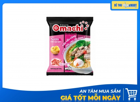 Mì Omachi Sườn Hầm Ngũ Quả 80g