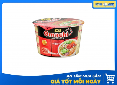 Mì Tô Omachi Xốt Bò Hầm 93g